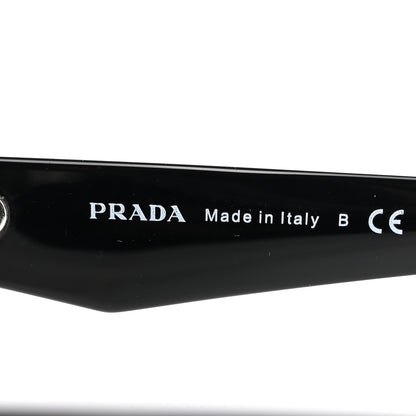 Prada Acetate Oval Sunglasses SPR 26Z Black 6 of 8