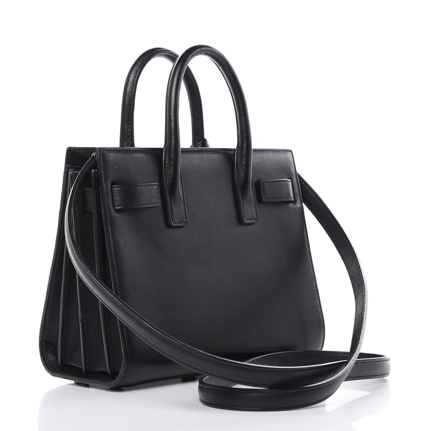Saint Laurent Calfskin Nano Sac de Jour Black 3 of 17