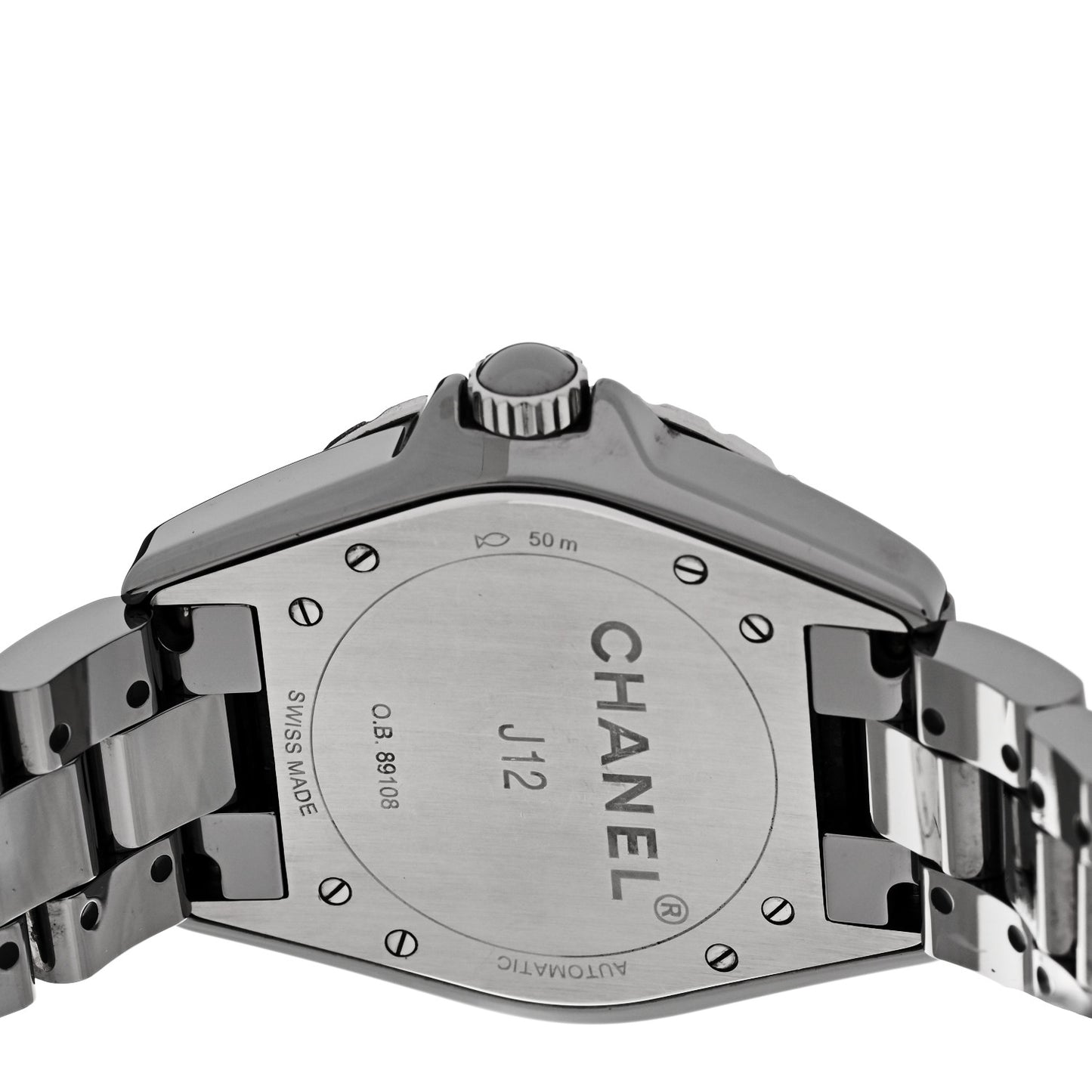 Titanium Ceramic Diamond Bezel 38mm J12 Automatic Watch