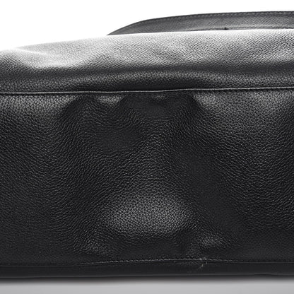 Chanel Calfskin Cerf Executive Shopper Tote Black 13 of 13