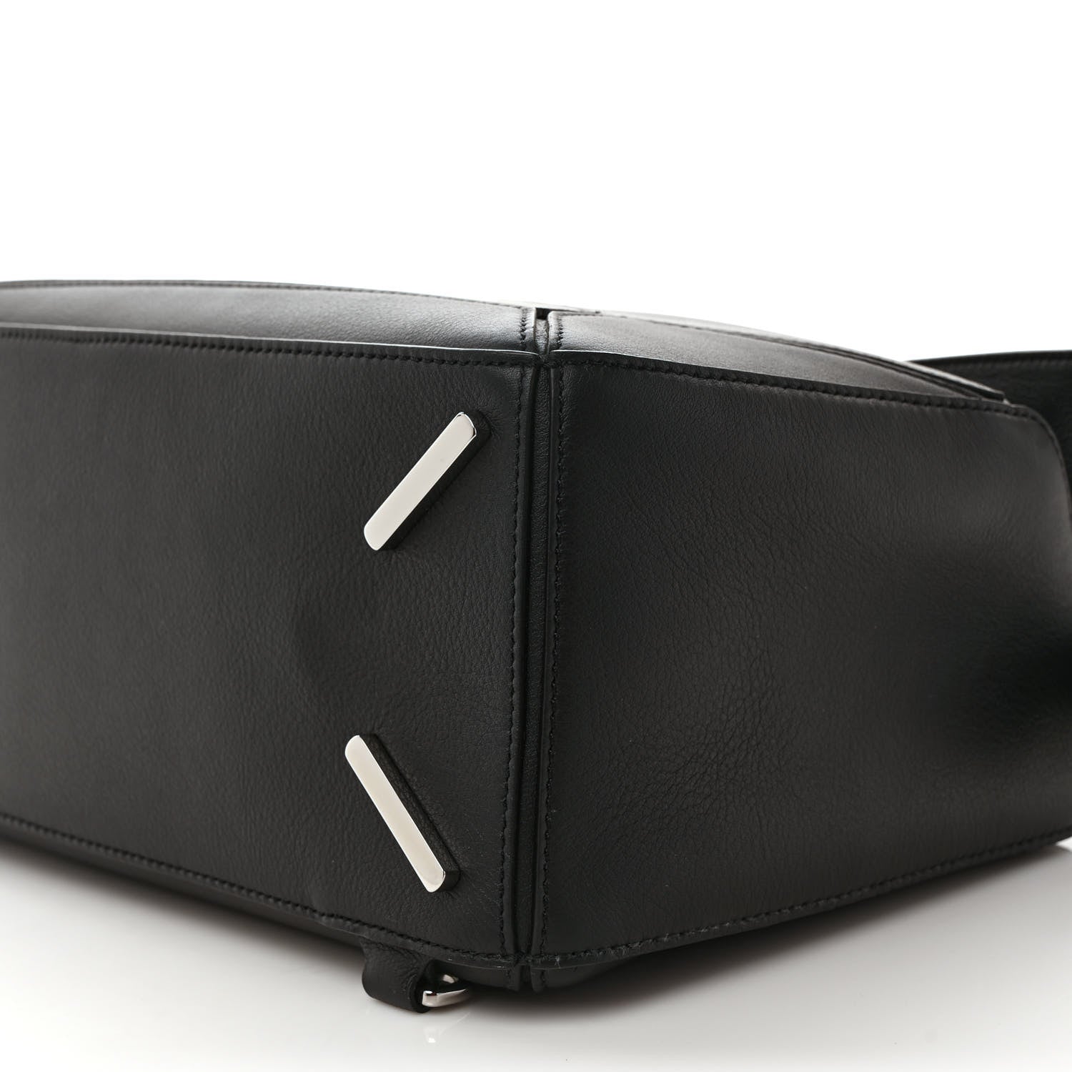 Loewe Calfskin Medium Puzzle Bag Black 8 of 8