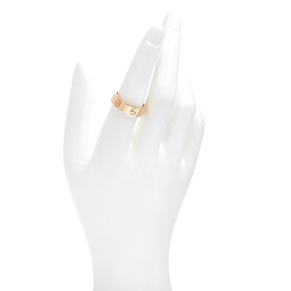 Cartier 18K Yellow Gold 5.5mm LOVE Ring 56 7.5 2 of 4
