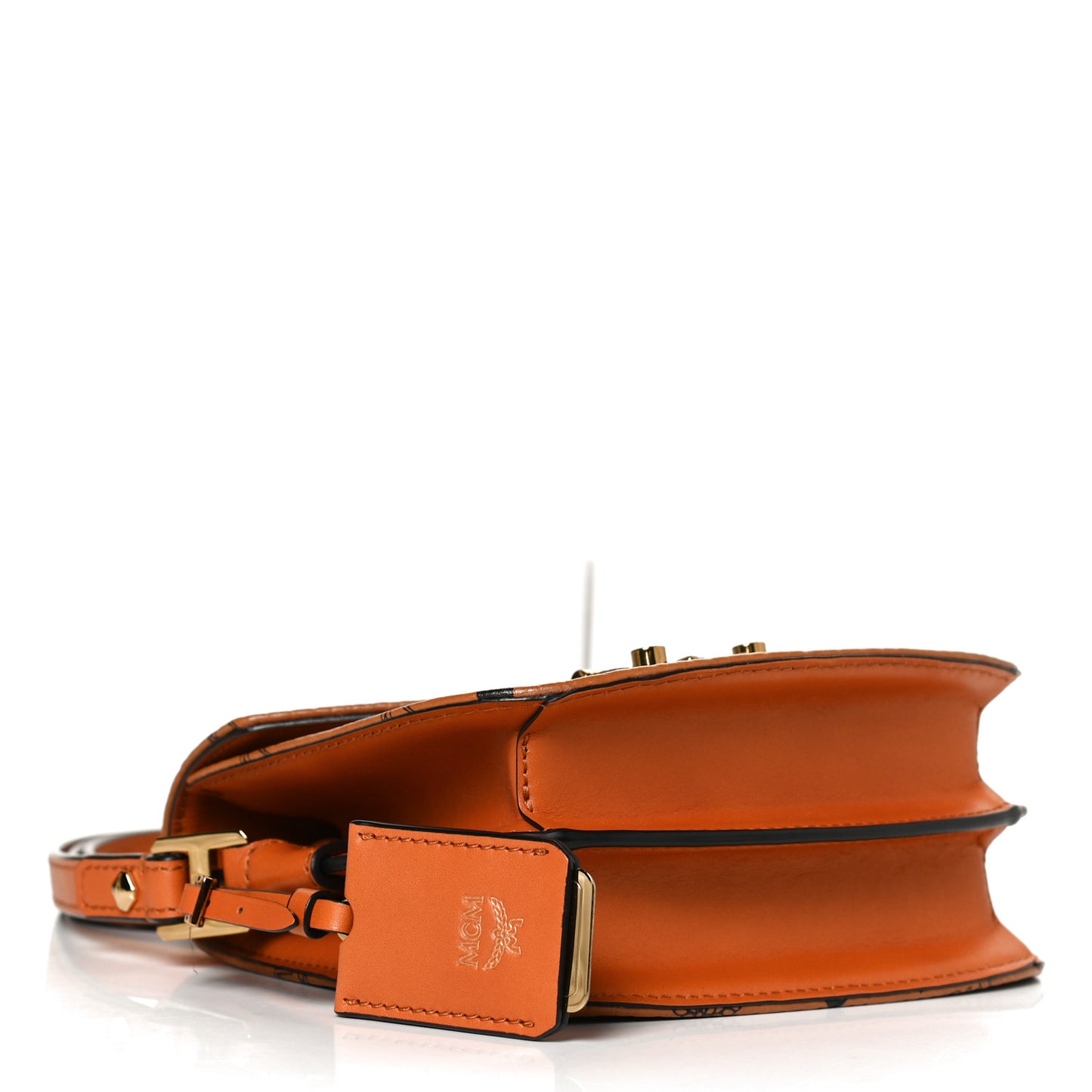 Visetos Mini Patricia Shoulder Bag Cognac