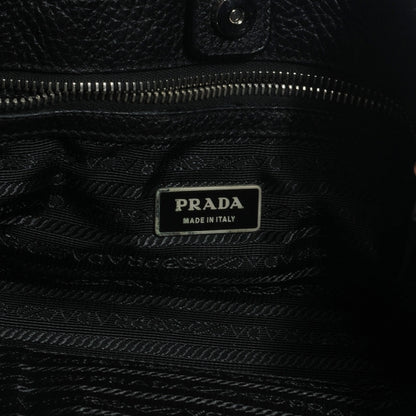 Prada Vitello Daino Braided Hobo Nero Black 6 of 10