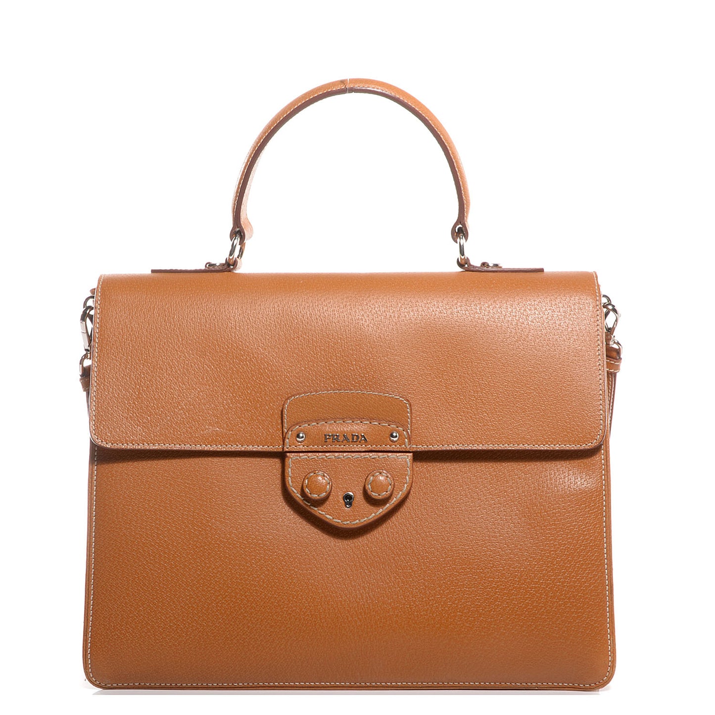 Cinghiale Top Handle Bag Cuoio