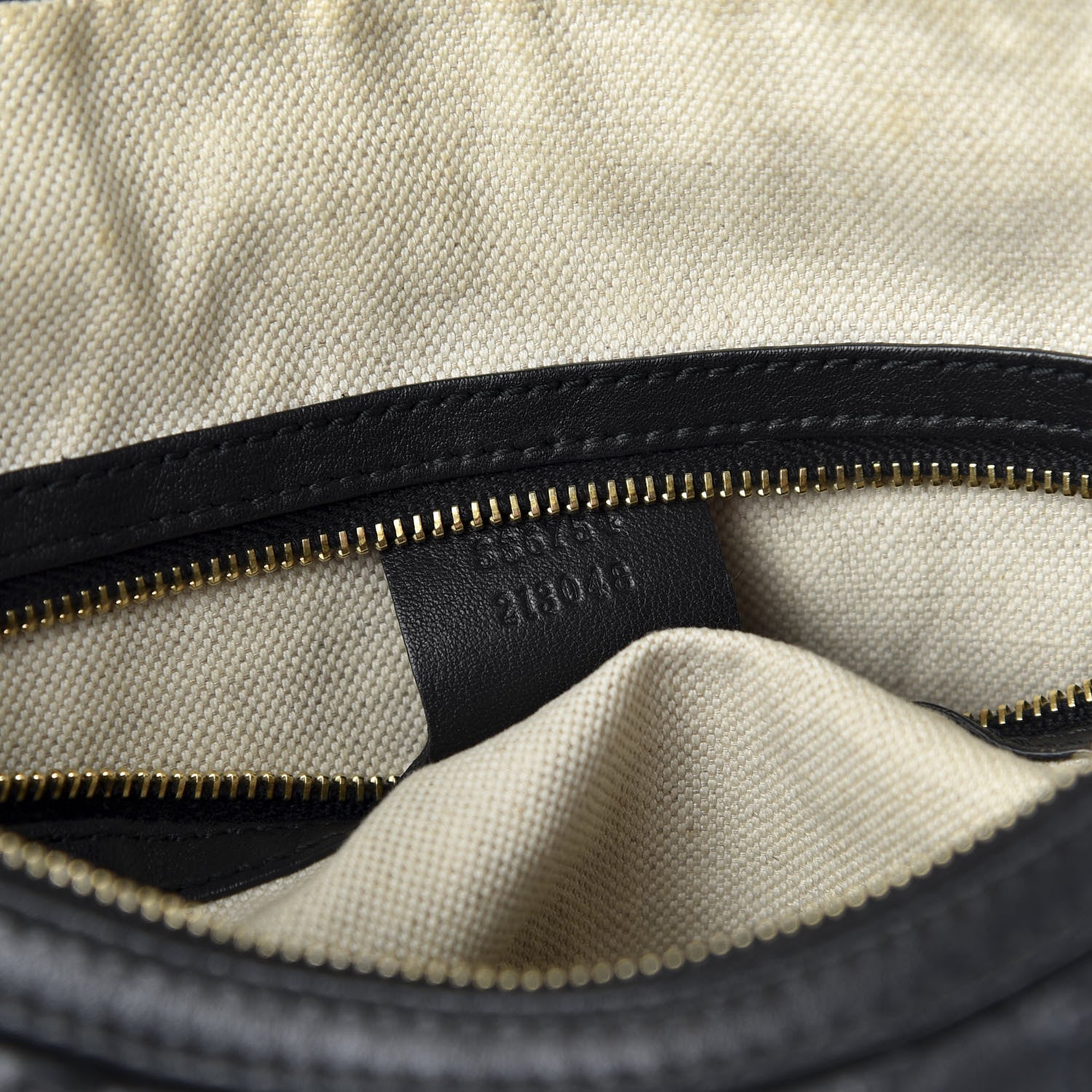 Gucci Guccissima Large Bree Hobo Black 7 of 11