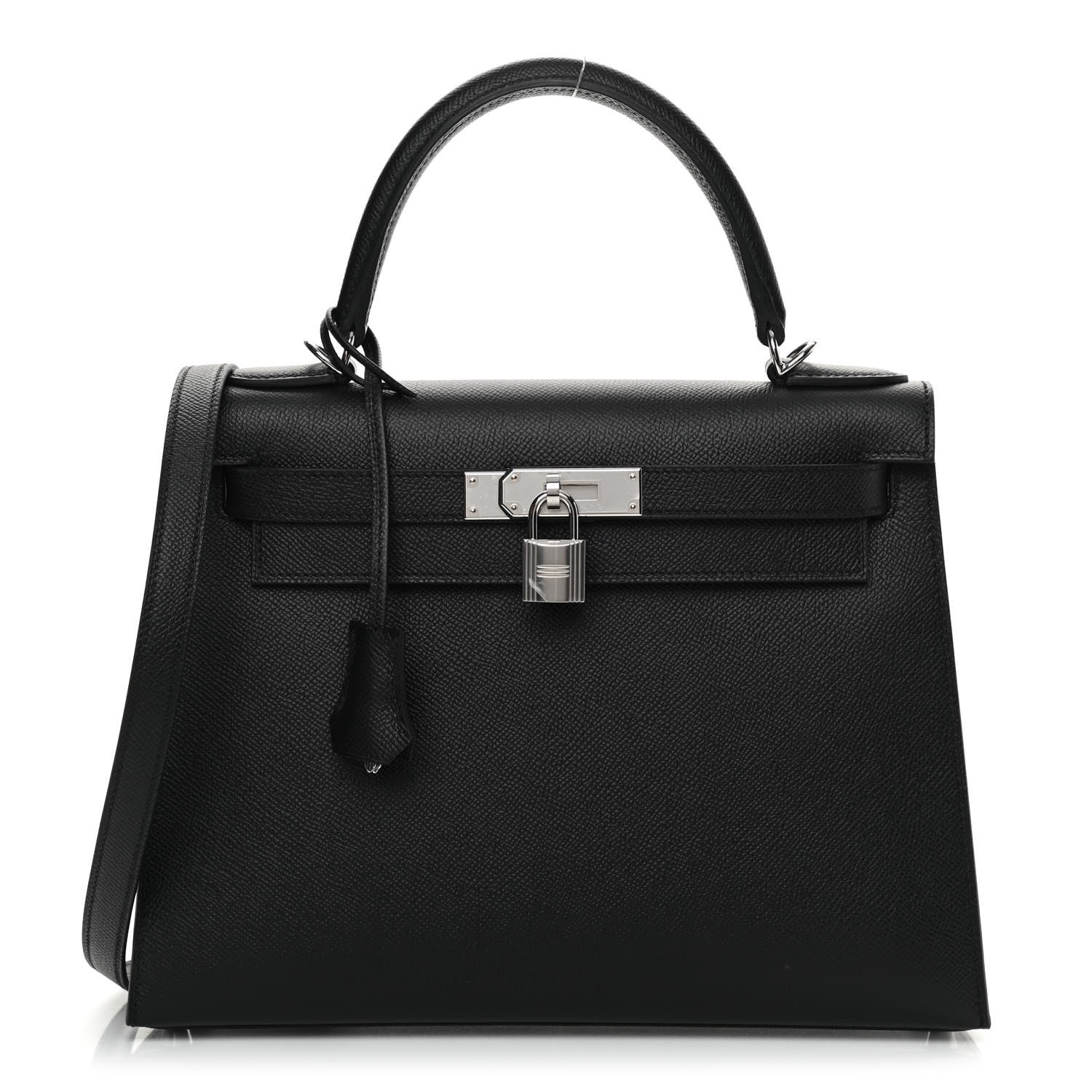 Hermes Epsom Kelly Sellier 28 Black 1 of 12