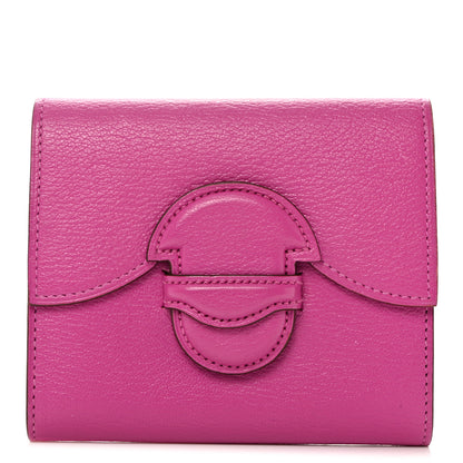Hermes Chevre Mysore 1938 Wallet 19 Rose Pourpre 1 of 11
