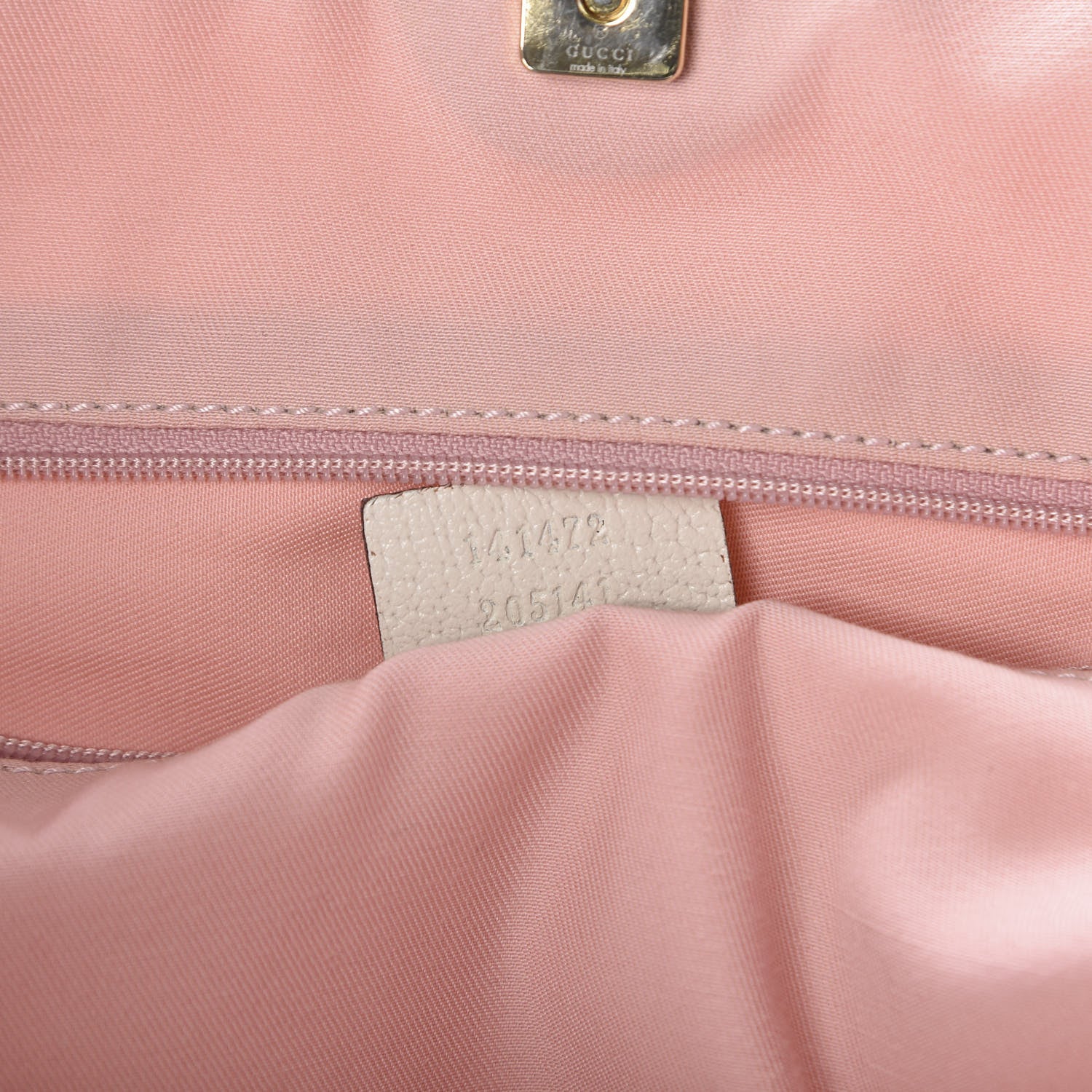 Gucci Monogram Large Abbey Tote Pink 8 of 10
