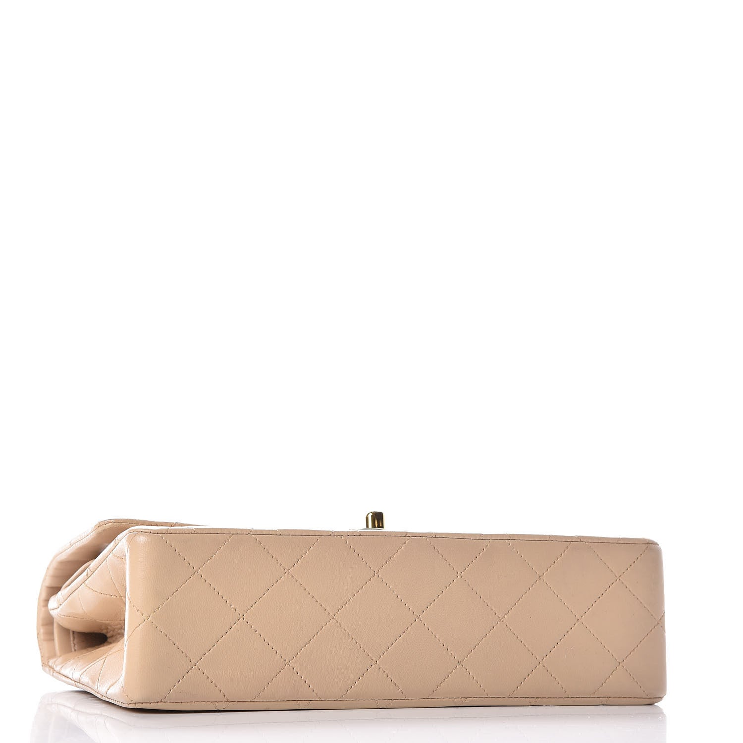 Chanel Lambskin Quilted Small Double Flap Beige 5 of 18