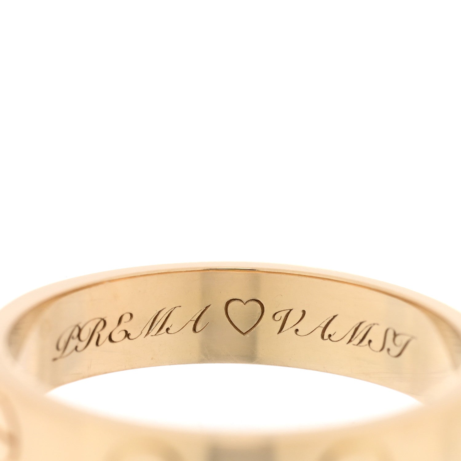 Cartier 18K Yellow Gold 3.5mm LOVE Wedding Band Ring 48 4.5 4 of 6