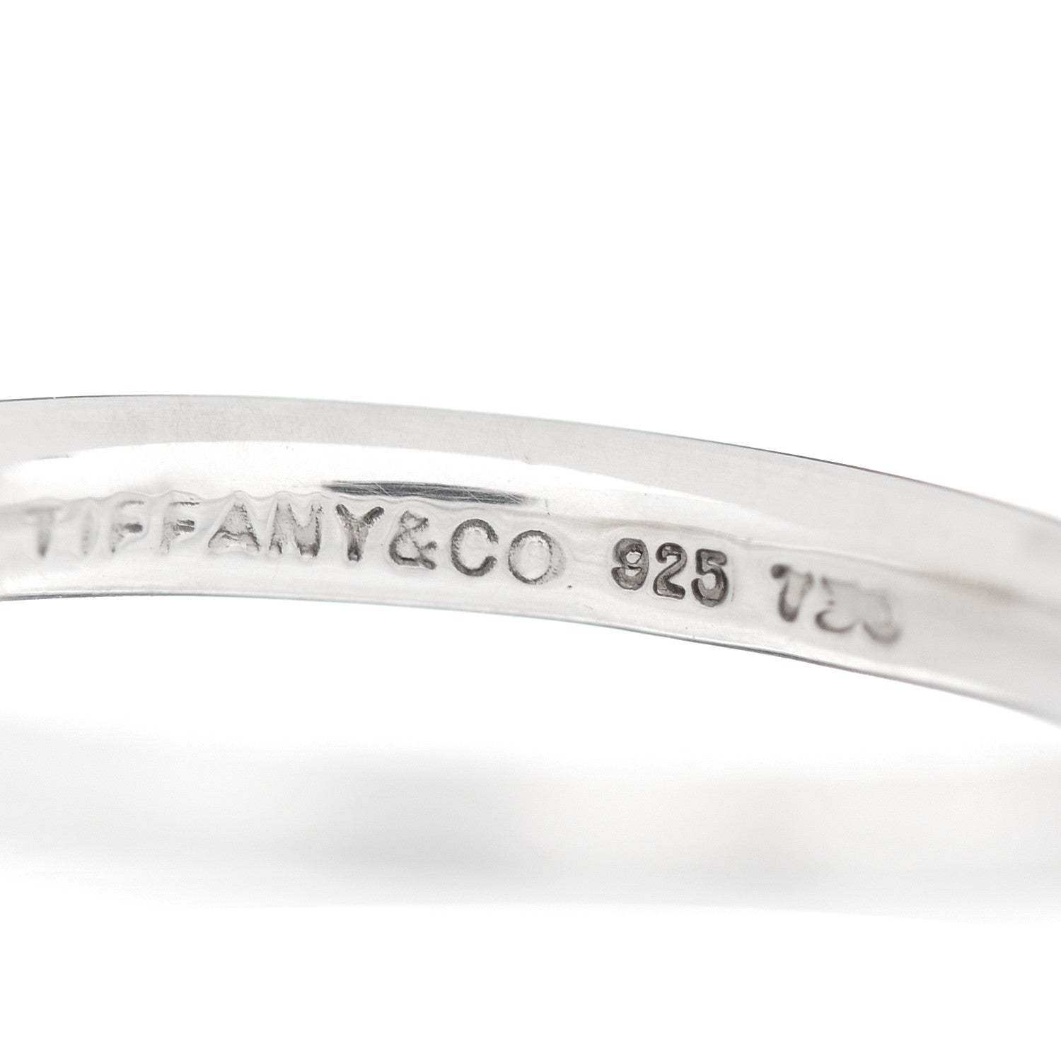 Tiffany Sterling Silver 18K Yellow Gold Coil Band Ring 53 6.25 5 of 5