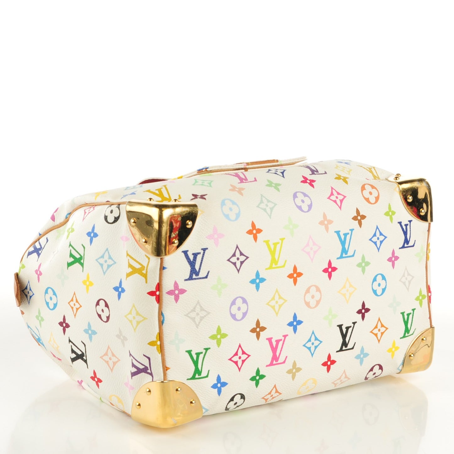 Monogram Multicolor Speedy 30 White