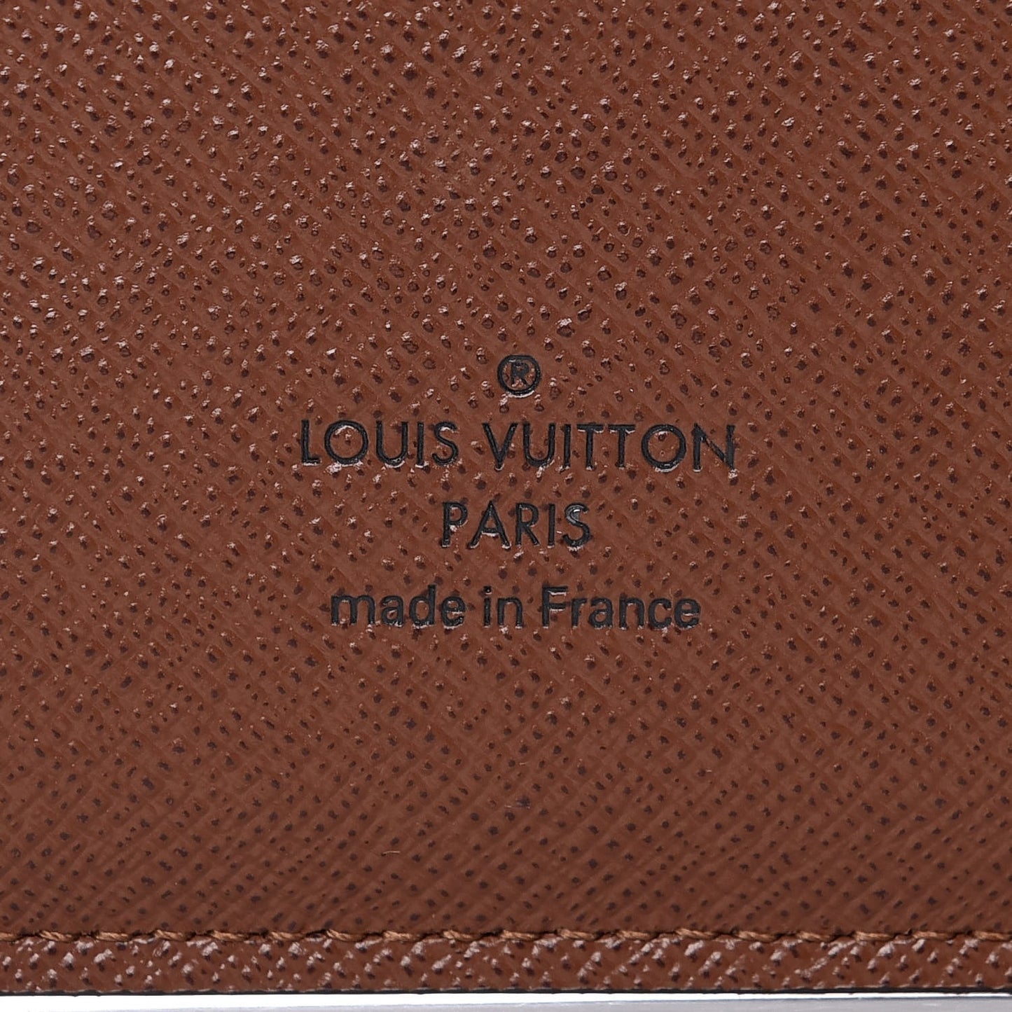 Monogram Large Ring Agenda Cover