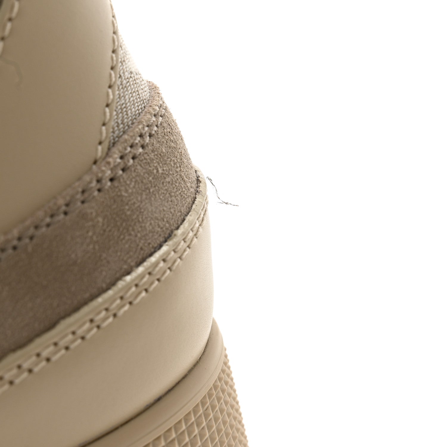 Louis Vuitton Suede Calfskin Laureate Platform Desert Boots 36.5 Taupe 9 of 9