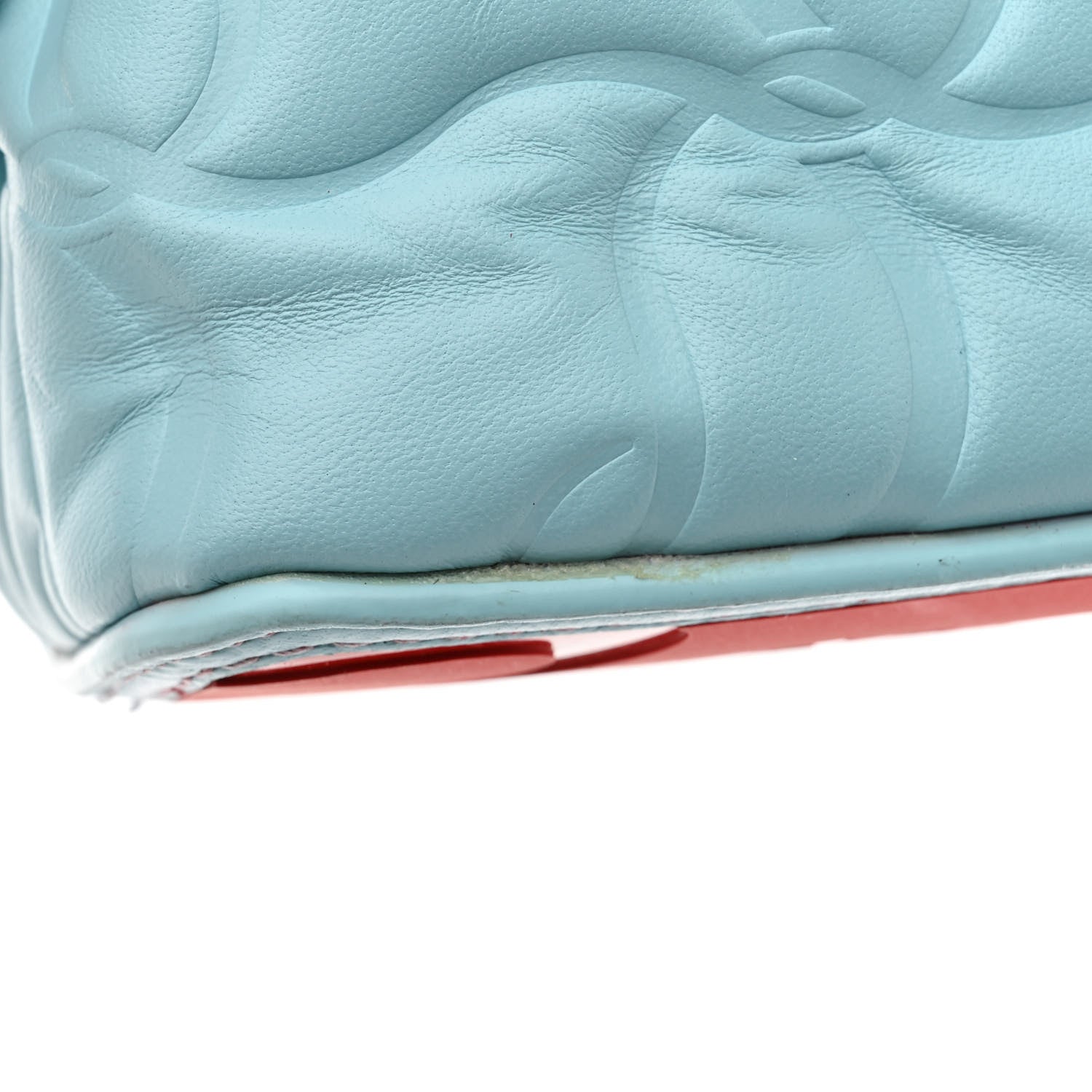 Christian Louboutin Nappa Embossed East West Cabata Tote Mineral 12 of 15