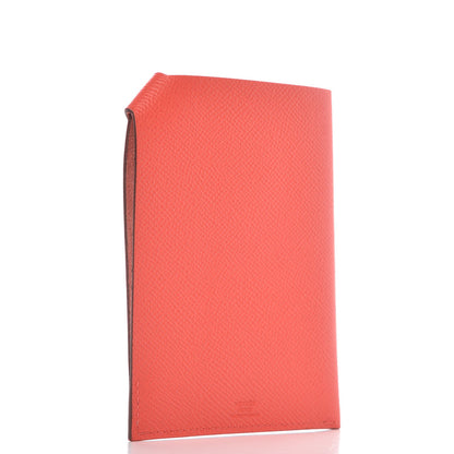 Hermes Epsom Tarmac PM Passport Holder Rose Jaipur 3 of 8