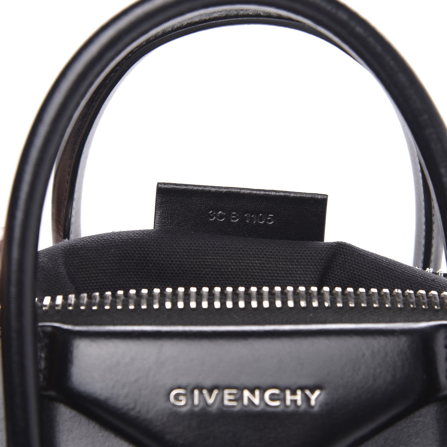 Givenchy Shiny Lord Calfskin Small Antigona Black 7 of 11
