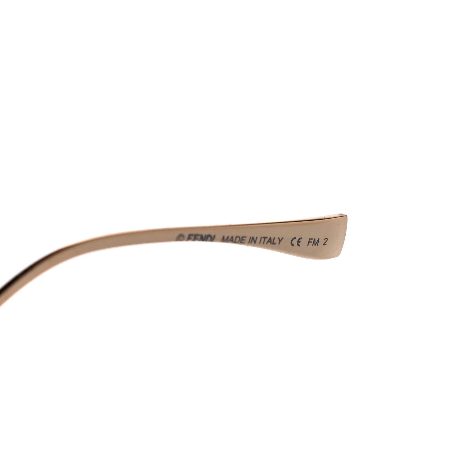 Fendi Square Dots Sunglasses FF 0259/S Gold 6 of 8