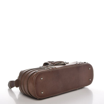 Christian Dior Goatskin Small Jeanne Frame Bag Brown 4 of 7