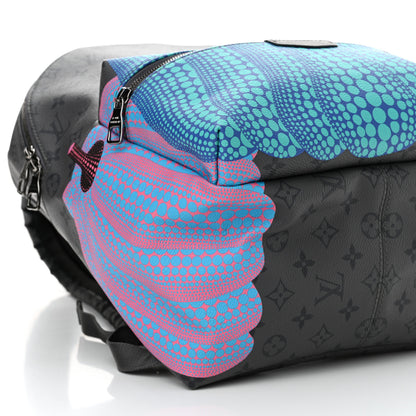 Louis Vuitton LV X YK Monogram Eclipse Reverse Kusama Pumpkin Discovery Backpack 8 of 9