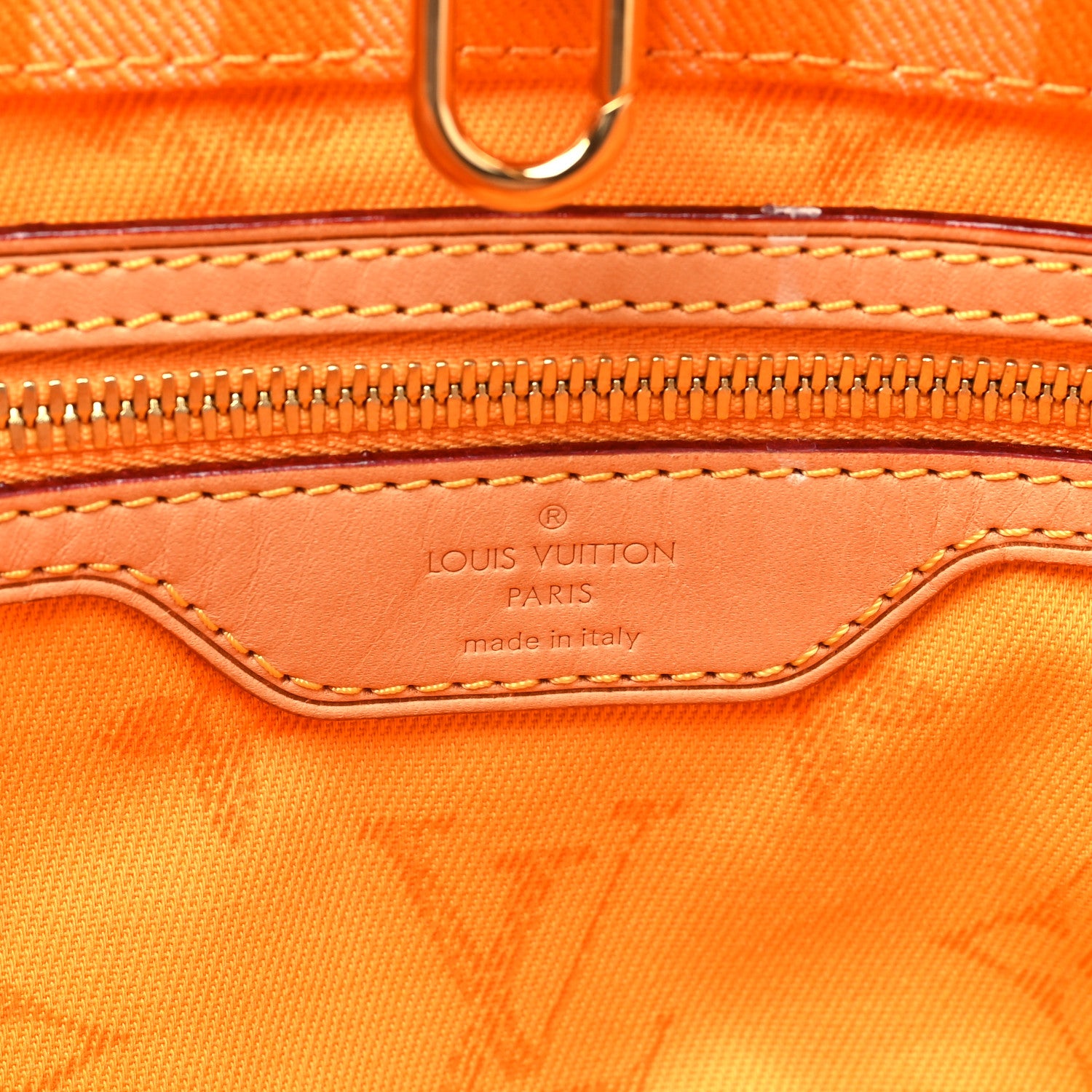 Louis Vuitton Denim Articles de Voyage Cabas Ocre 6 of 19