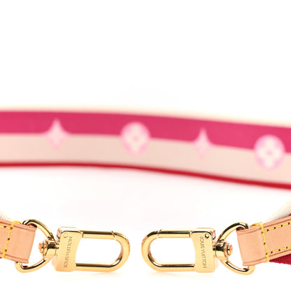 Louis Vuitton Jacquard Speedy Bandouliere 20 Shoulder Strap Fuchsia 3 of 3