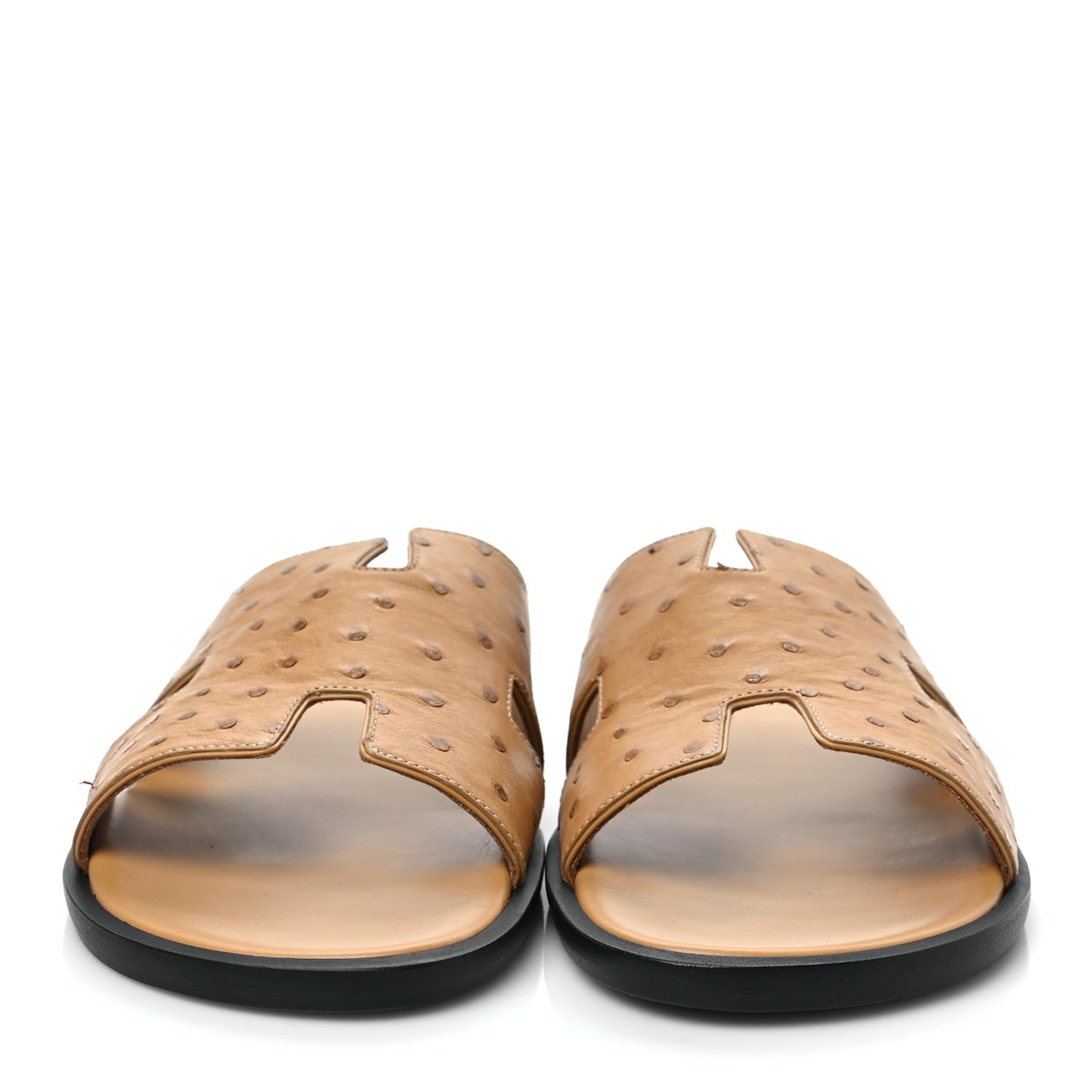 Ostrich Mens Izmir Sandals 44 Brun Fauve