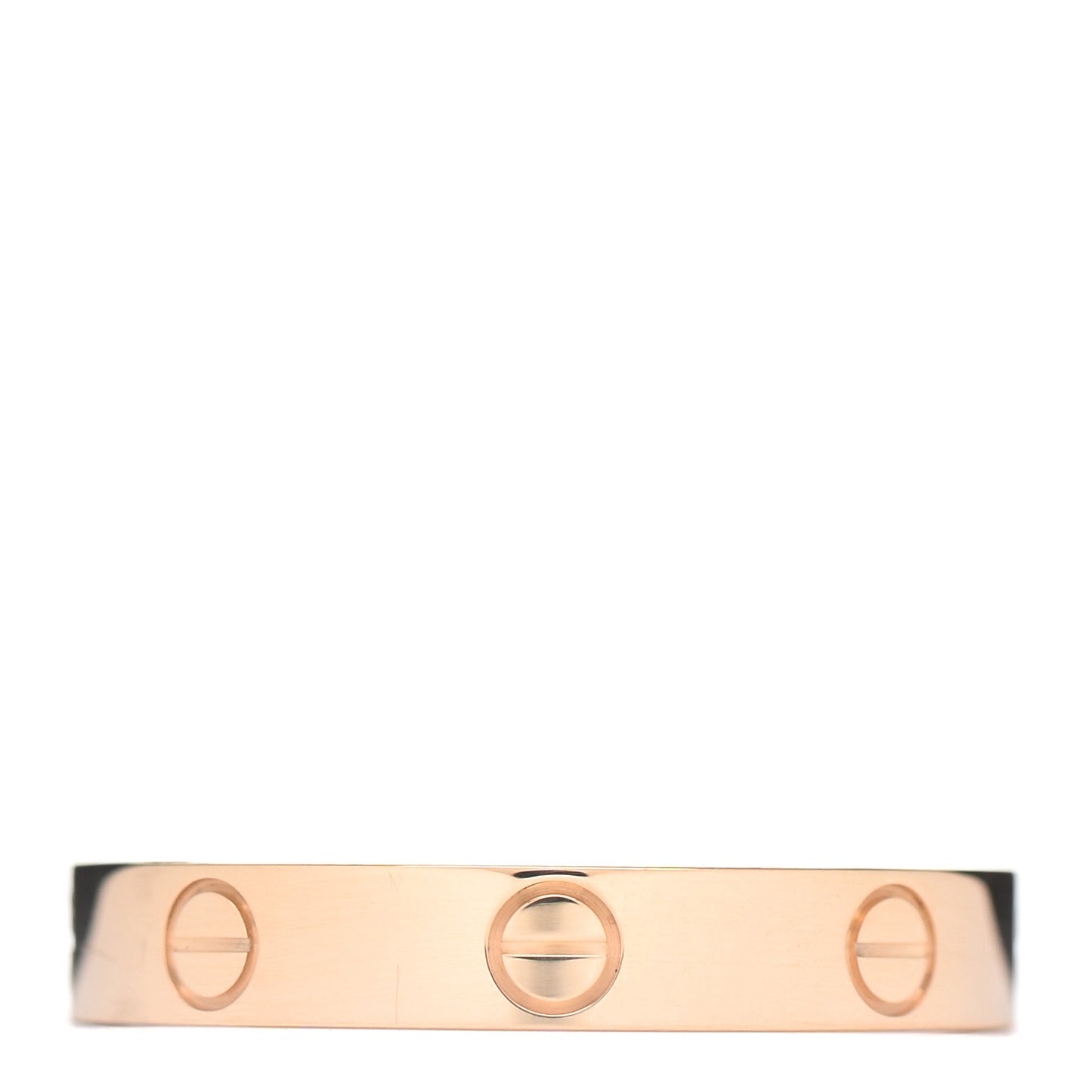 18K Yellow Gold 3.5mm LOVE Wedding Band Ring 59 8.75