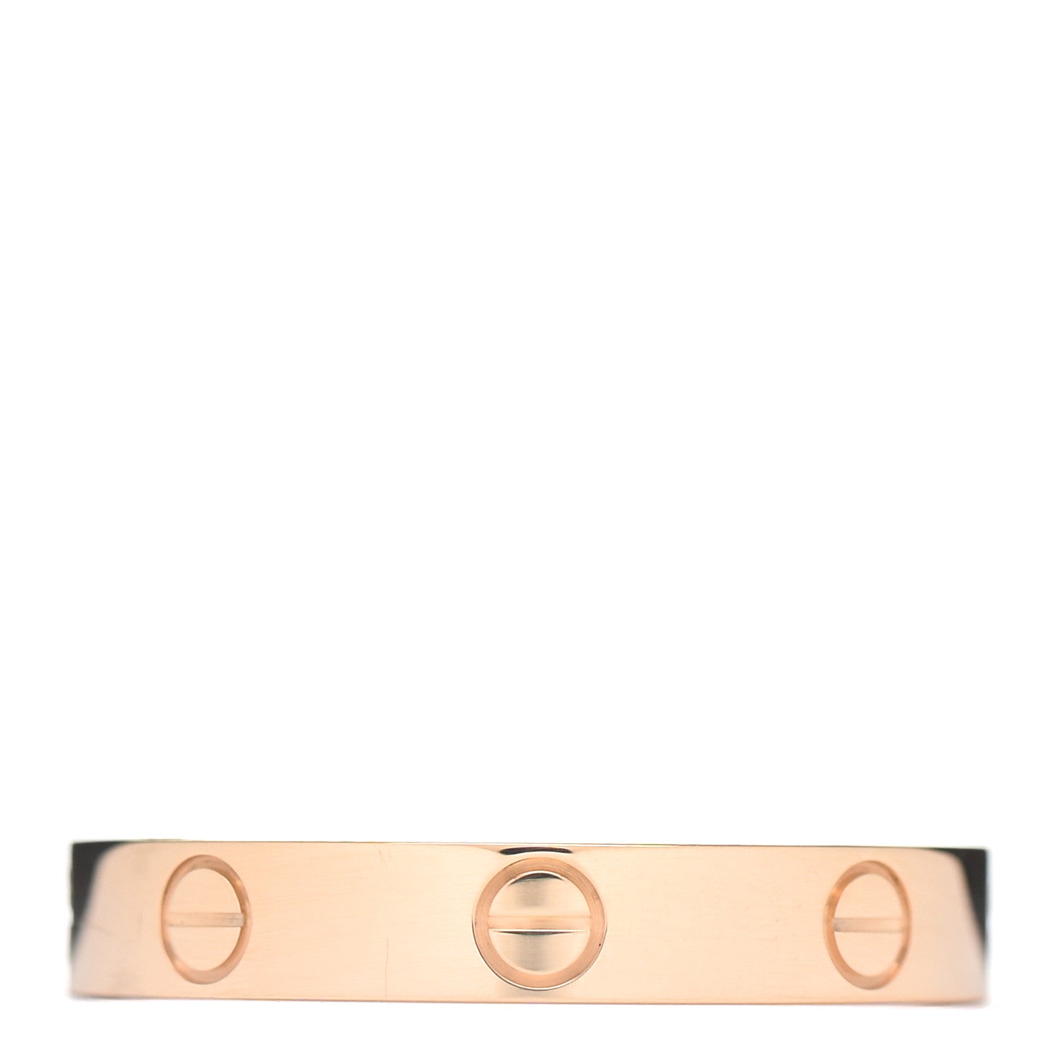 Cartier 18K Yellow Gold 3.5mm LOVE Wedding Band Ring 59 8.75 1 of 5