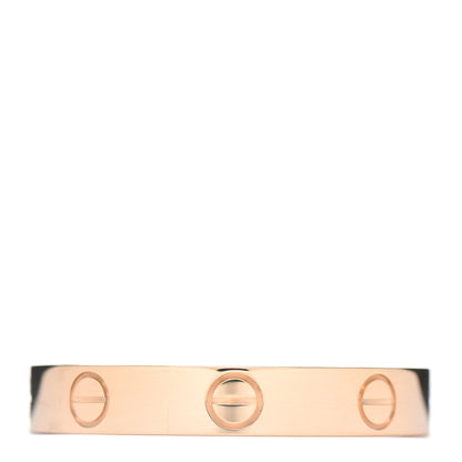 Cartier 18K Yellow Gold 3.5mm LOVE Wedding Band Ring 59 8.75 1 of 5