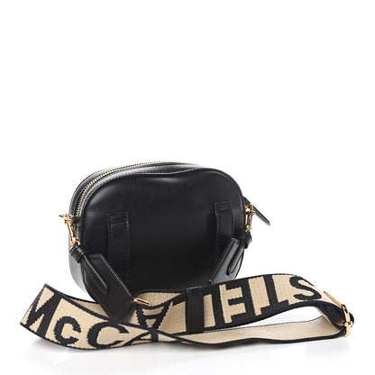 Stella McCartney Eco Alter Nappa Perforated Logo Convertible Belt Bag Black 3 of 8