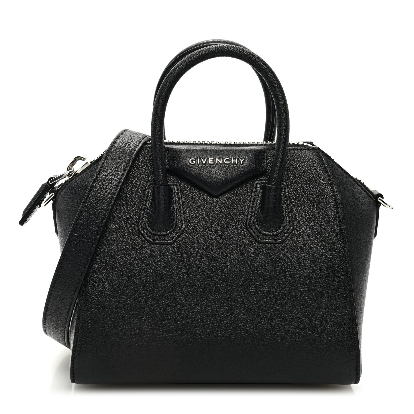 Sugar Goatskin Mini Antigona Black
