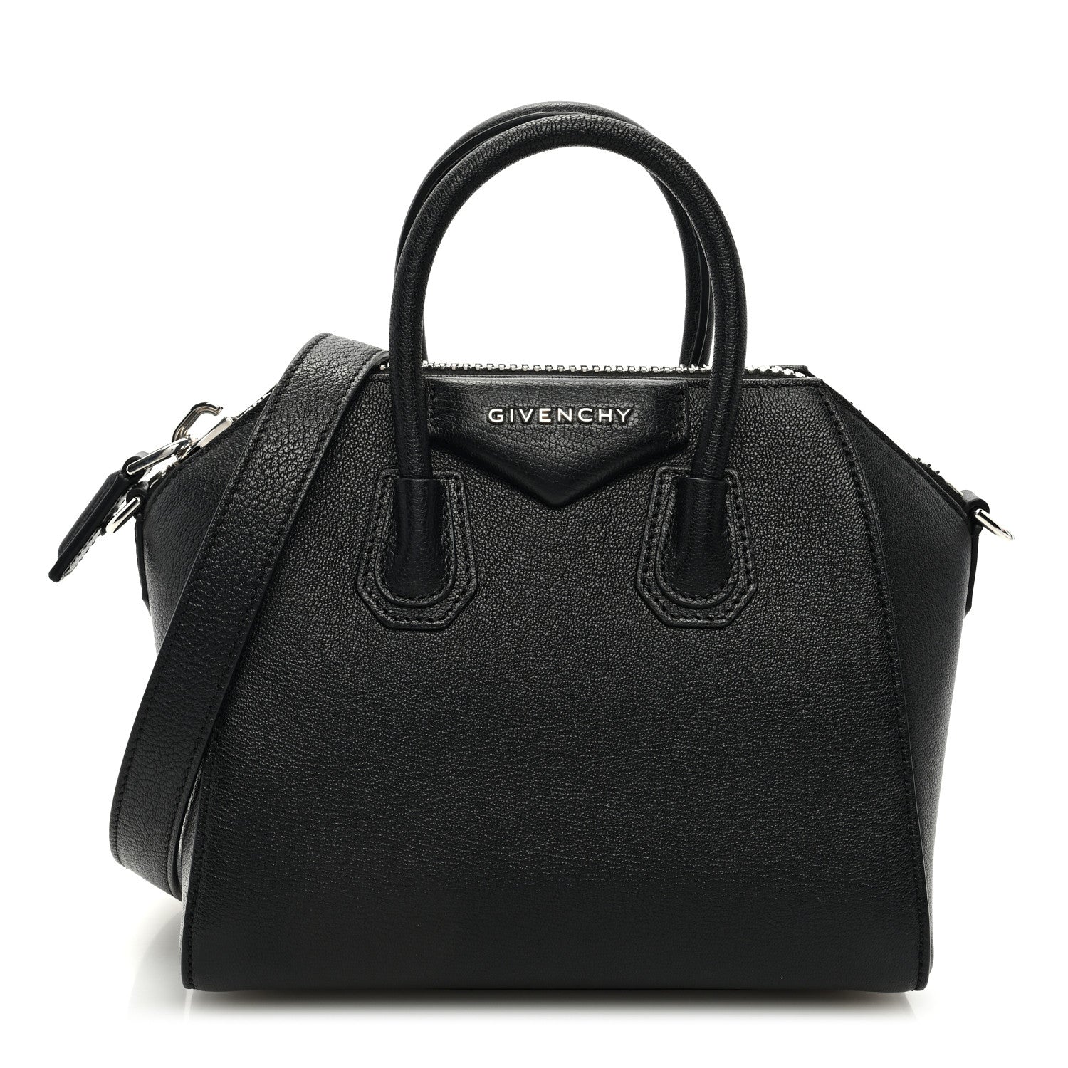 Givenchy Sugar Goatskin Mini Antigona Black 1 of 10