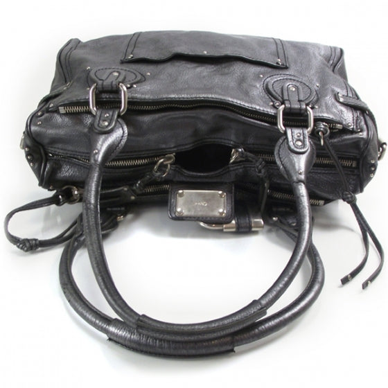 Leather Paddington Large Tote