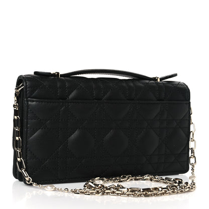 Christian Dior Lambskin Cannage Mini My Dior Bag Black 3 of 10