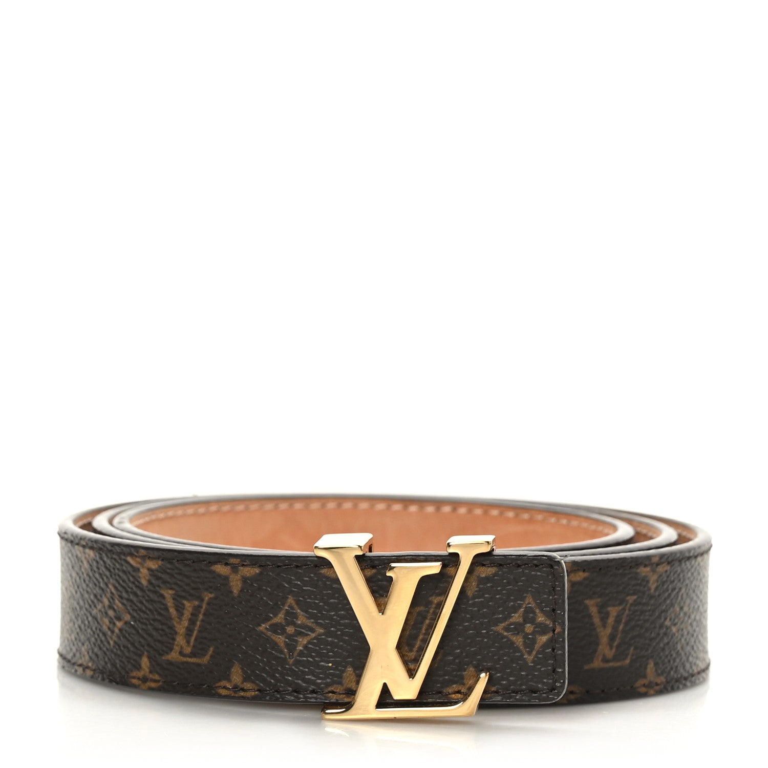 Louis Vuitton Mini Monogram 25mm LV Initiales Belt 90 36 1 of 6