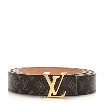 Louis Vuitton Mini Monogram 25mm LV Initiales Belt 90 36 1 of 6
