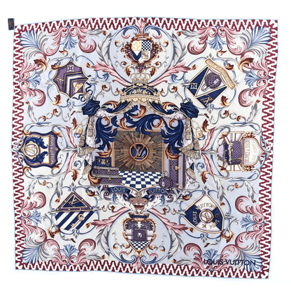 Louis Vuitton Silk Trunks And Bags Square Scarf Multicolor 2 of 9