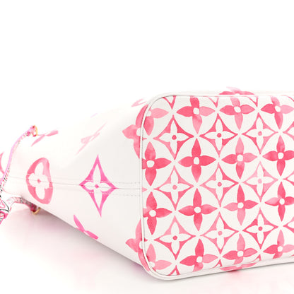 Louis Vuitton Monogram Giant By The Pool 2.0 Neverfull MM Rose 8 of 9