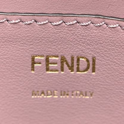 Fendi Velvet Jacquard FF Baguette Pouch Dusty Mauve 6 of 10
