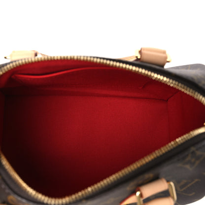 Louis Vuitton Monogram Speedy Bandouliere 20 Black 5 of 8