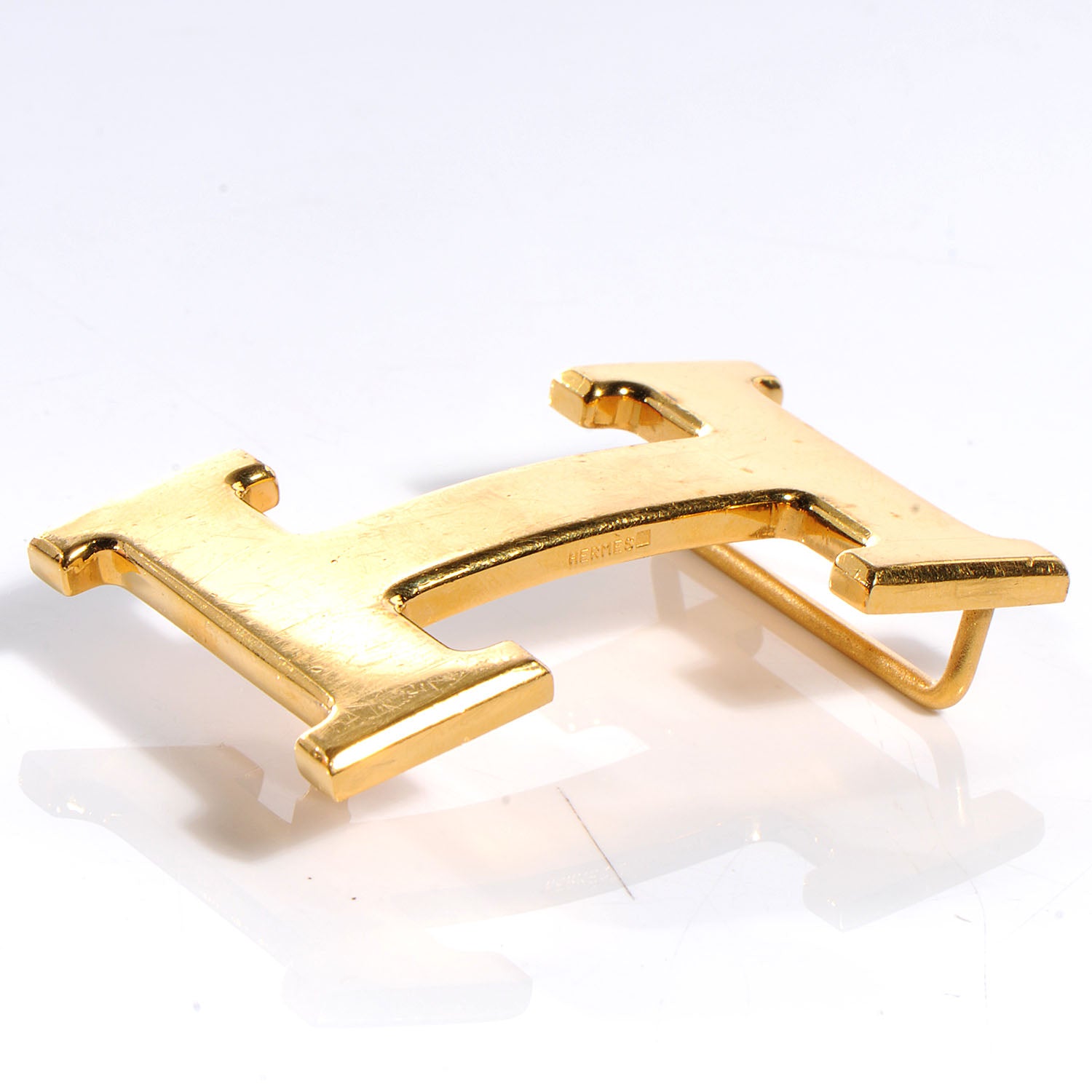 Hermes H Belt Buckle Gold 4 of 5