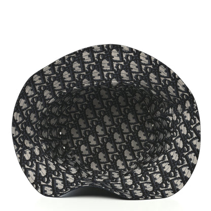 Christian Dior Oblique Reversible Teddy-D Brim Bucket Hat 58 Blue 13 of 15