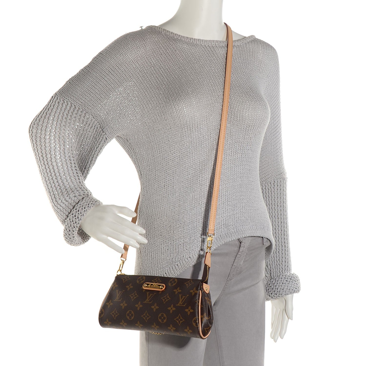 Louis Vuitton Monogram Eva Clutch 2 of 8