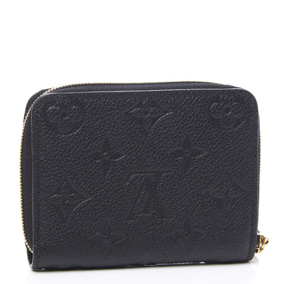 Louis Vuitton Empreinte Zippy Coin Purse Black 2 of 7