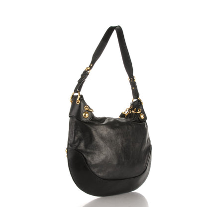 Gucci Calfskin Babouska Hobo Black 3 of 7