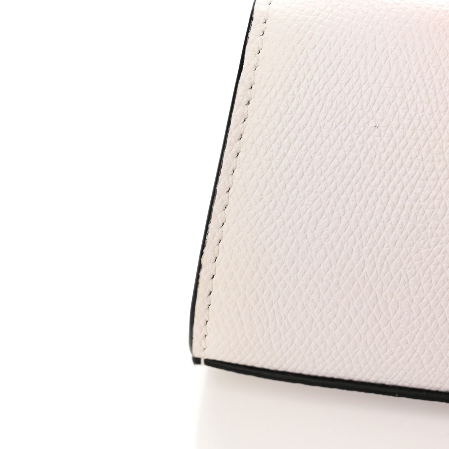 Grainy Calfskin Mini VLogo Belt Bag 80 32 Optic White