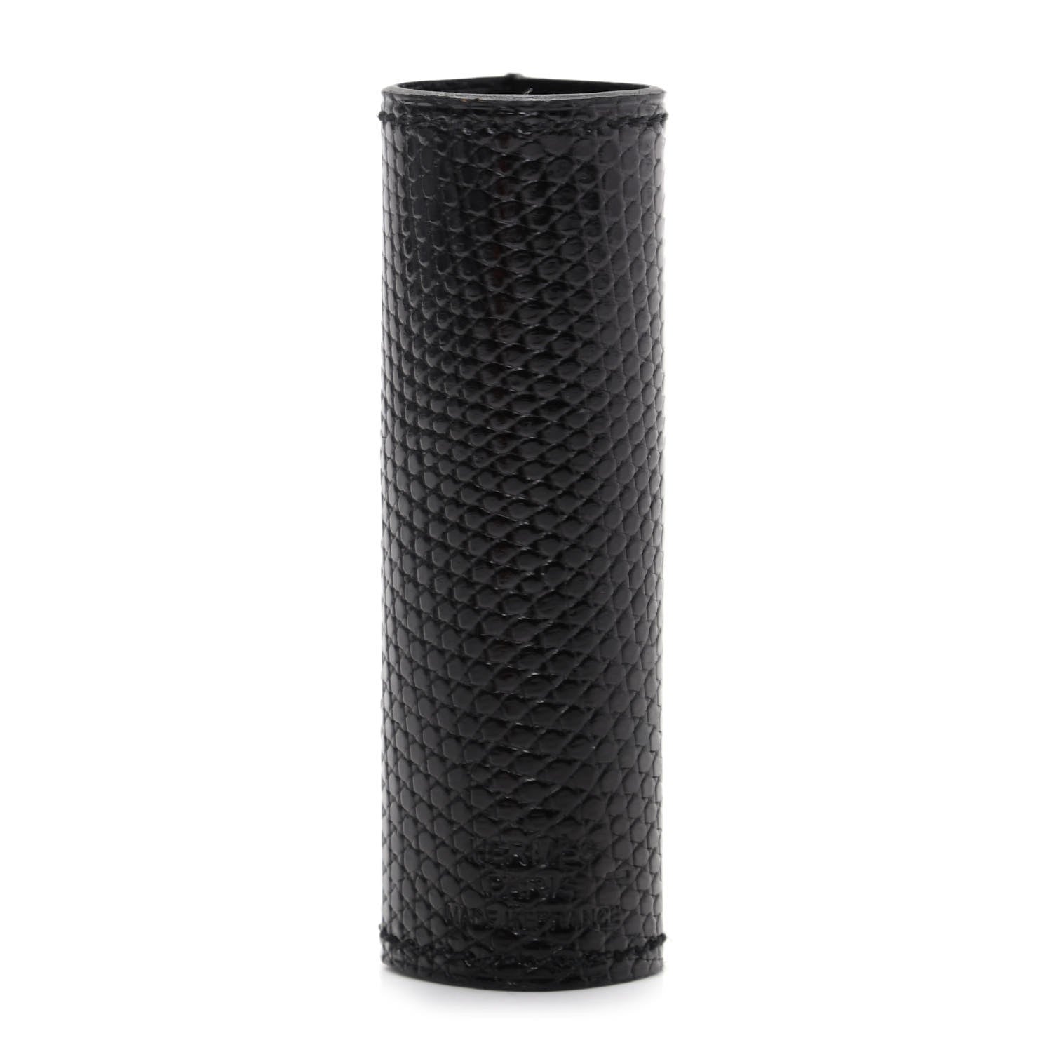 Hermes Lizard Lipstick Case Black 1 of 4