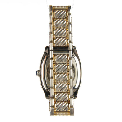 David Yurman Stainless Steel 18K Yellow Gold 35mm Thoroughbred Automatic Watch Black 4 of 12